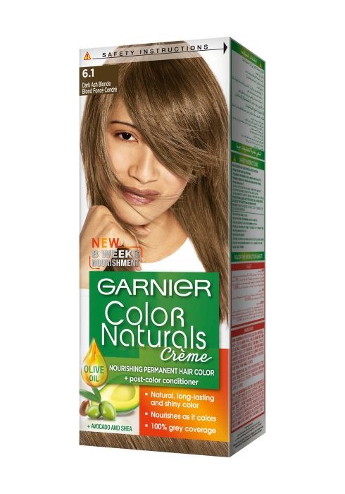 Garnier Color Naturals 6 1 Dark Ash Blonde