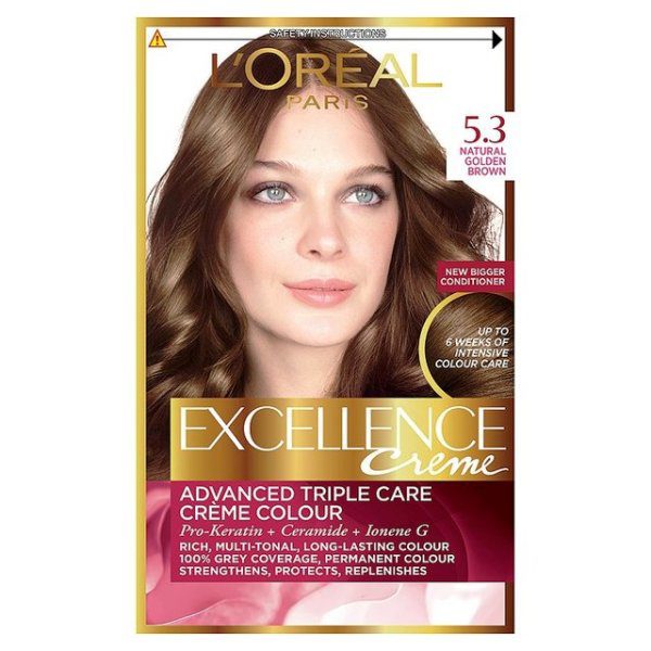 Loreal Hair Colour( 5.3 LIGHT G0LDEN BRWN)