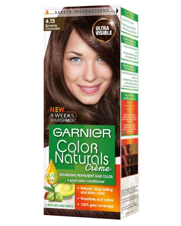 GARNIER COLOR NATURALS (PAK 4.15 BROWNIE CHOCOLATE)