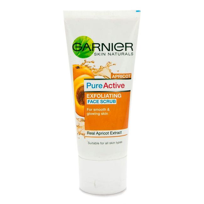 GARNIER SN APRICOT PURE ACTIVE SCRUB 100ML